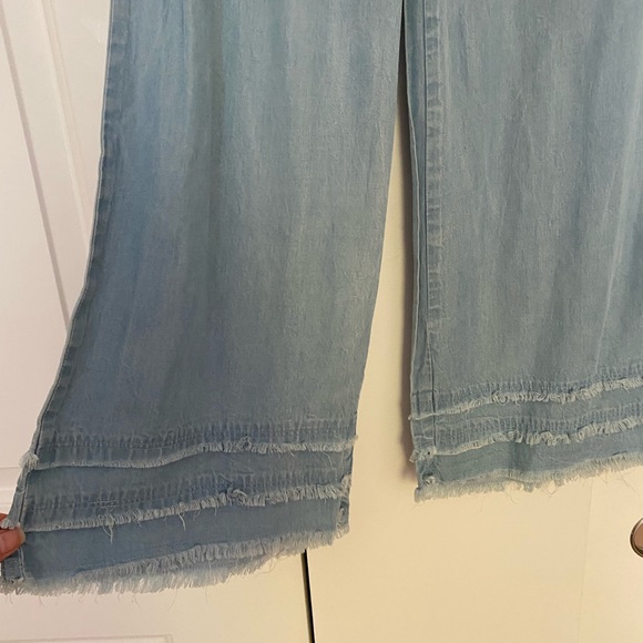 mododoc size XS wide leg cropped light weight pants - Picture 6 of 6